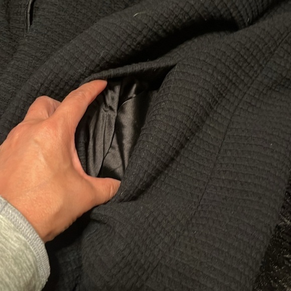 Eileen Fisher Black Cardigan SZ M/M - Picture 8 of 9